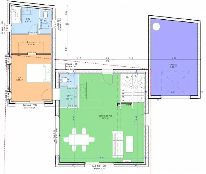 Maison contemporaine 4 chambres (2)
